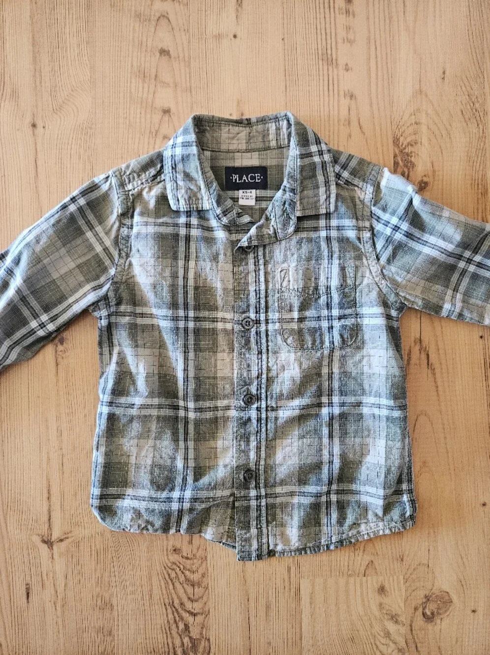 Place Toddler Boy Button Shirts